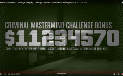 Criminal Mastermind Challenge GTA